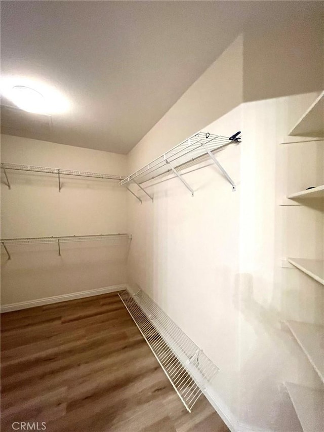 22810 Mountain Ash Cir, Corona, CA 92883 - walk in closet with wood finished floors