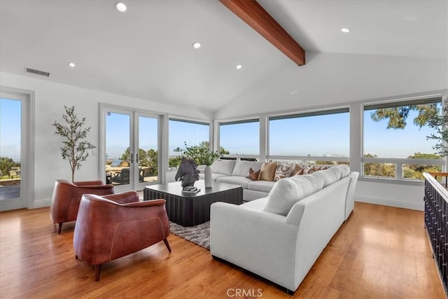 12 Bowie Rd, Rolling Hills, CA 90274 - living room with light wood finished floors and recessed lighting