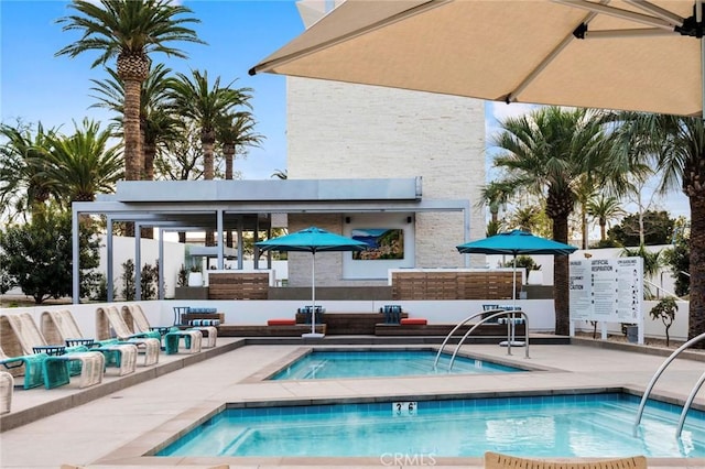 139 Terrapin, Irvine, CA 92618 - view of swimming pool featuring a pool, a community hot tub, and a patio