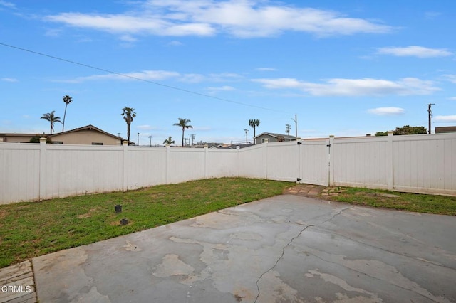 309 W Rosa St, Oxnard, CA 93033 - view of patio with a gate and fence private yard