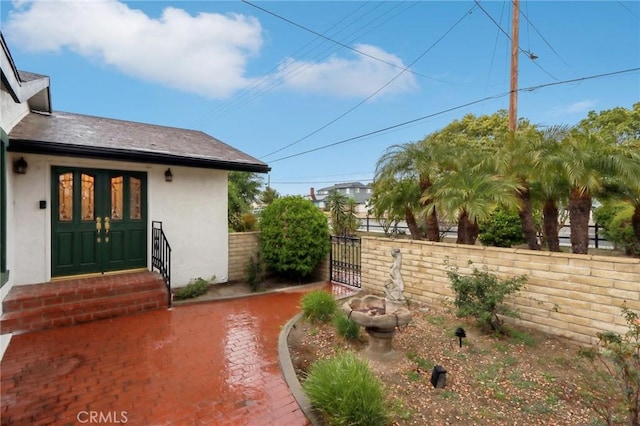 4447 Walnut Ave, Chino, CA 91710 - view of yard featuring fence and entry steps