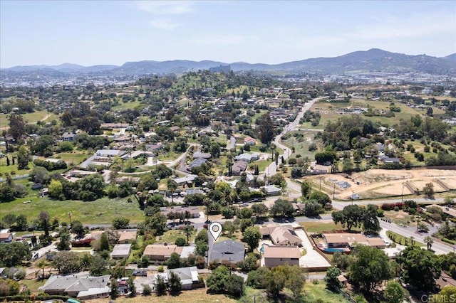 1576 Via Paloma, Escondido, CA 92026 - aerial perspective of suburban area featuring mountains
