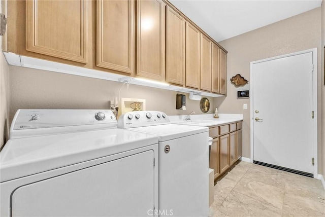 19069 Eldorado Rd, Perris, CA 92570 - washroom with independent washer and dryer and cabinet space