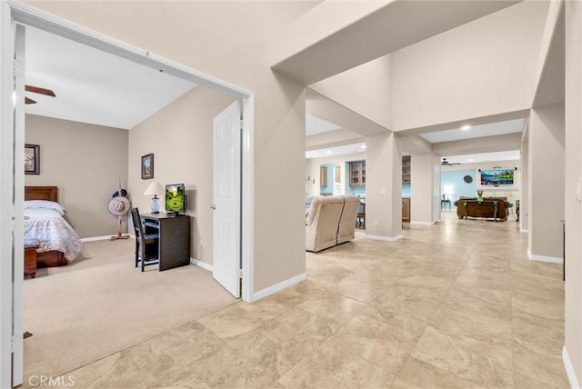 19069 Eldorado Rd, Perris, CA 92570 - hallway with baseboards