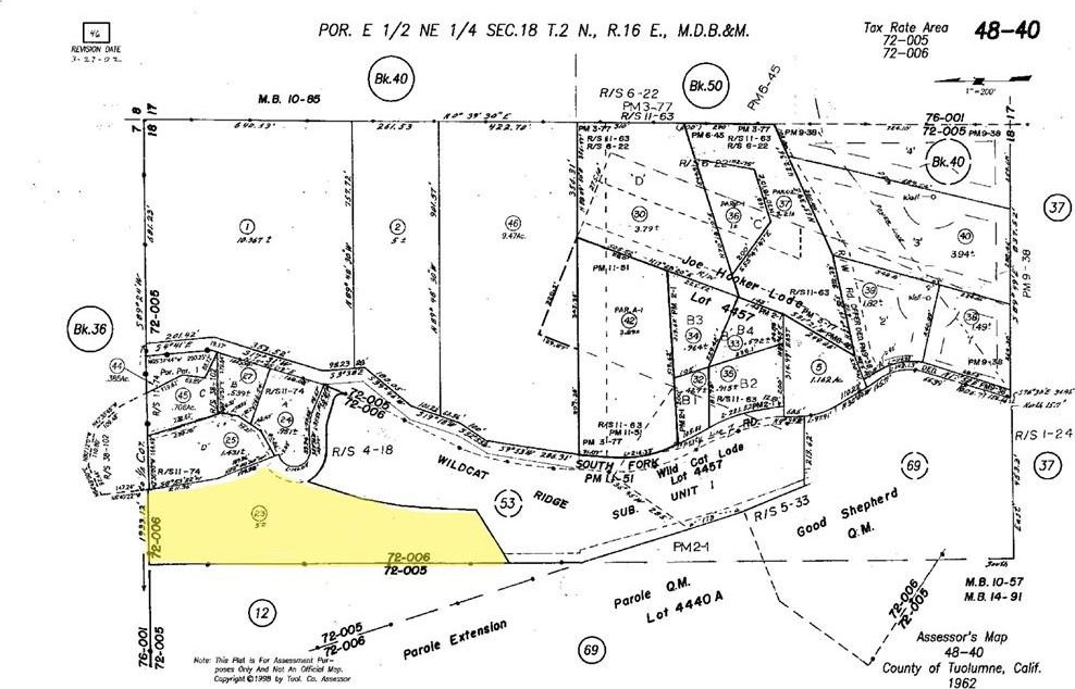 0 Wildcat Ridge Rd, Sonora, CA 95370