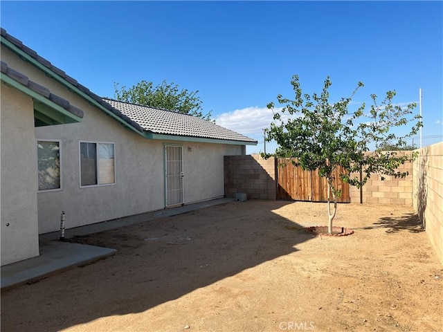 8740 S Loop Blvd, California City, CA 93505 - view of yard with a fenced backyard