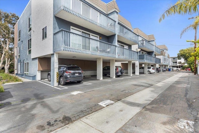 2715 Camino Del Mar, Del Mar, CA 92014 - view of property featuring covered parking