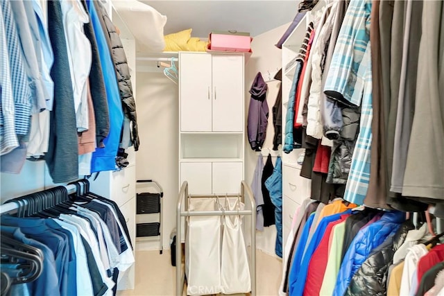 1541 Westcastle, West Covina, CA 91791 - walk in closet featuring heating unit
