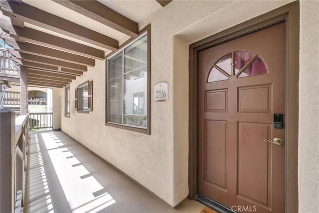 2960 Champion Way Unit 2706, Tustin, CA 92782 - property entrance with stucco siding