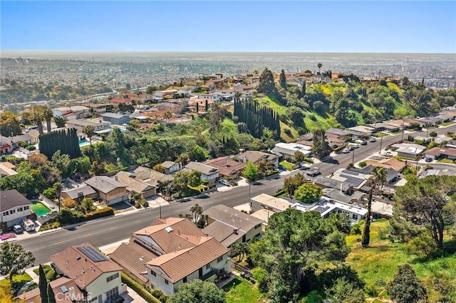 851 Crest Vista Dr, Monterey Park, CA 91754 - drone / aerial view featuring a residential view