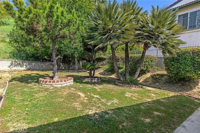 851 Crest Vista Dr, Monterey Park, CA 91754 - view of yard with a fenced backyard