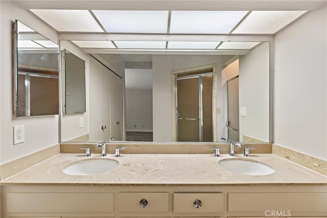 851 Crest Vista Dr, Monterey Park, CA 91754 - full bath featuring double vanity and a sink