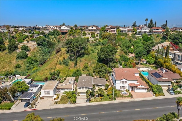 851 Crest Vista Dr, Monterey Park, CA 91754 - drone / aerial view with a residential view