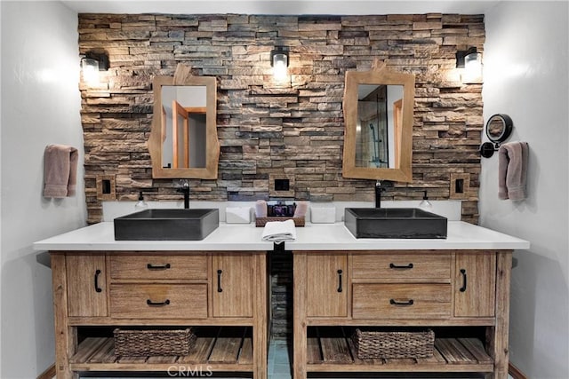 825 Grass Valley Rd, Lake Arrowhead, CA 92352 - bar with wet bar, baseboards, and a sink