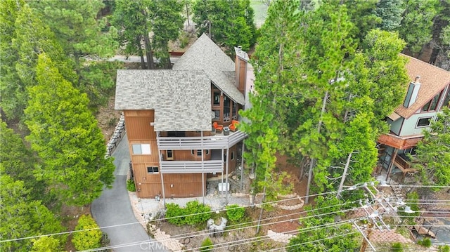 825 Grass Valley Rd, Lake Arrowhead, CA 92352 - aerial view