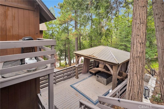 825 Grass Valley Rd, Lake Arrowhead, CA 92352 - view of deck
