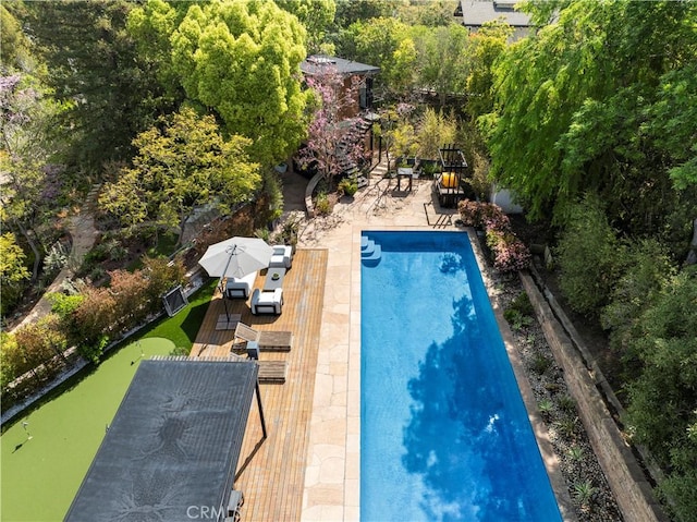 1935 Maverick Ln, North Tustin, CA 92705 - pool with a patio area