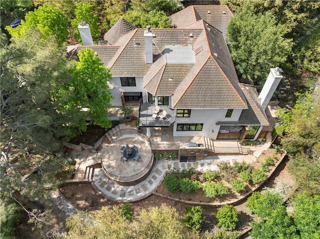 1935 Maverick Ln, North Tustin, CA 92705 - drone / aerial view
