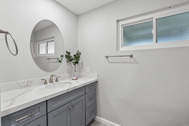3185 Monroe St, Carlsbad, CA 92008 - bathroom with vanity and baseboards