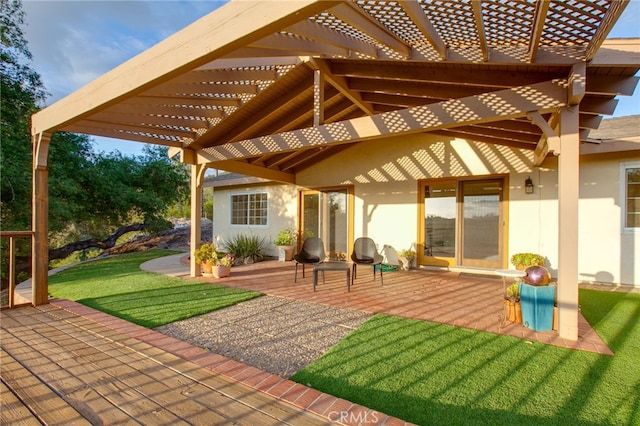 12140 Lilac Knolls Rd, Valley Center, CA 92082 - view of patio featuring a pergola