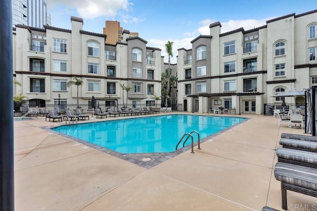 9253 Regents Unit A203, La Jolla, CA 92037 - community pool featuring a patio and fence