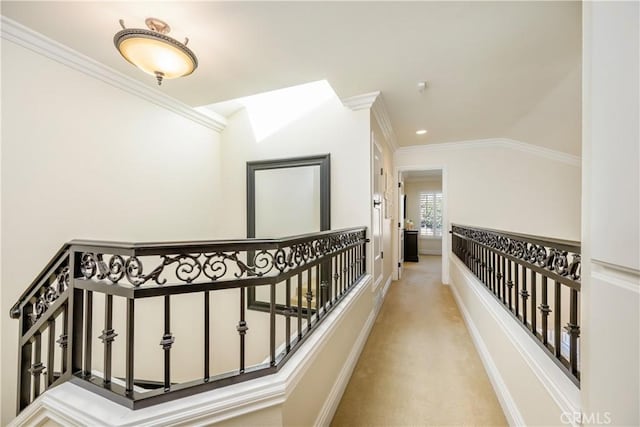 3 Terracima, Irvine, CA 92620 - hall featuring crown molding, baseboards, and carpet