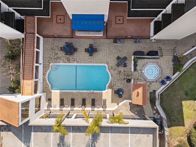 bird's eye view