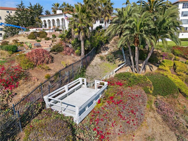 411 Avenida Granada Unit 4F, San Clemente, CA 92672 - view of yard with fence