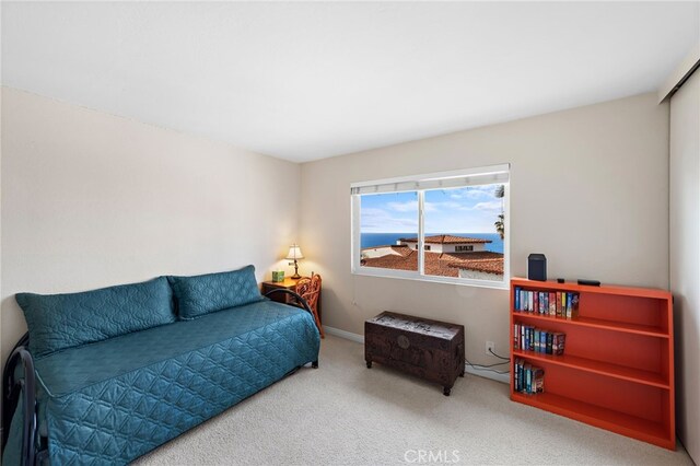411 Avenida Granada Unit 4F, San Clemente, CA 92672 - carpeted living area with baseboards