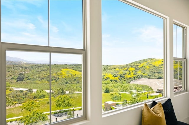 128 Mossvine, Irvine, CA 92618 - details featuring a mountain view