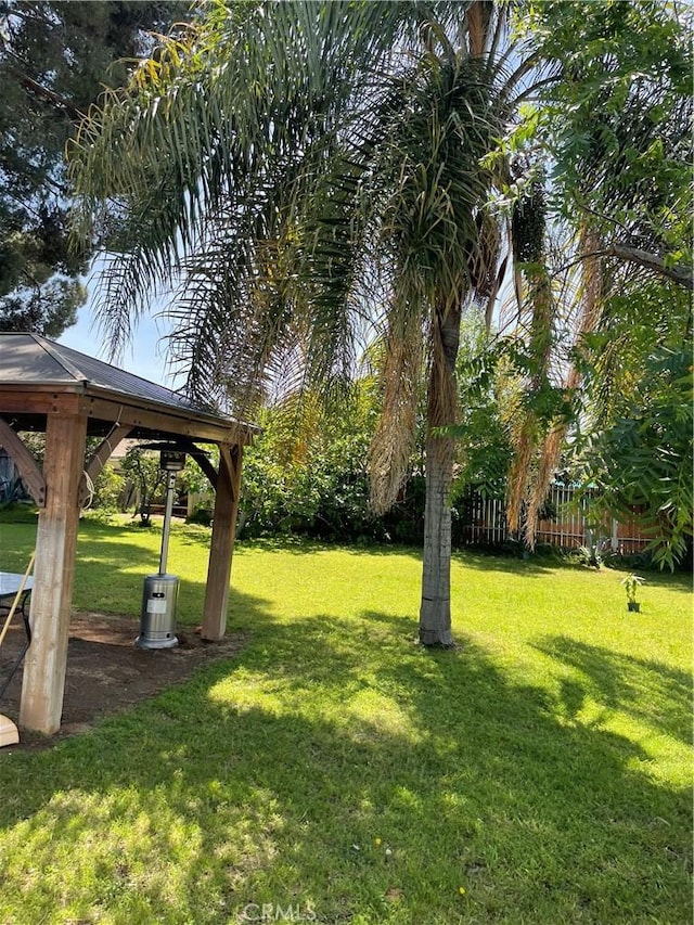 2998 Mary St, Riverside, CA 92506 - view of yard with a gazebo