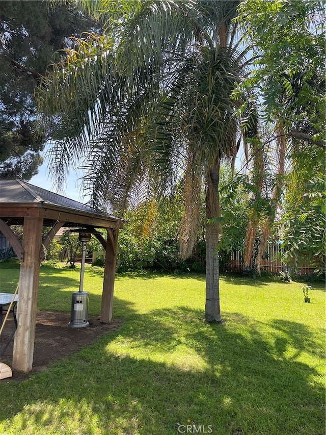 2998 Mary St, Riverside, CA 92506 - view of yard featuring a gazebo
