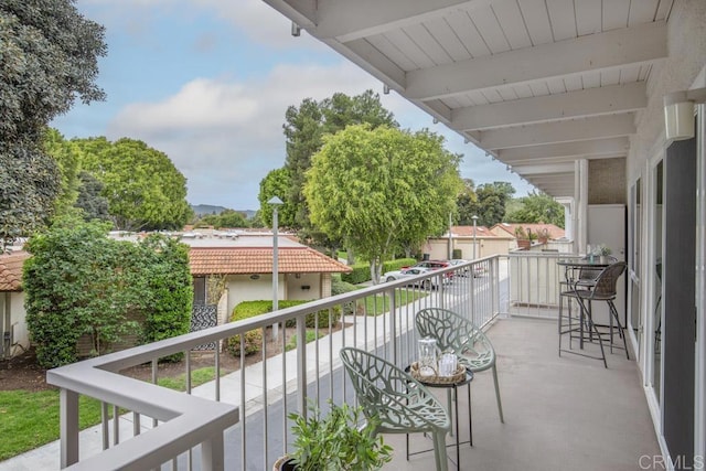 3168 Via Vis Unit B, Laguna Woods, CA 92637 - view of balcony