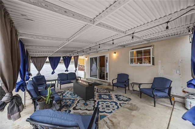 3520 Rosewood Pl, Riverside, CA 92506 - view of patio / terrace with an outdoor hangout area