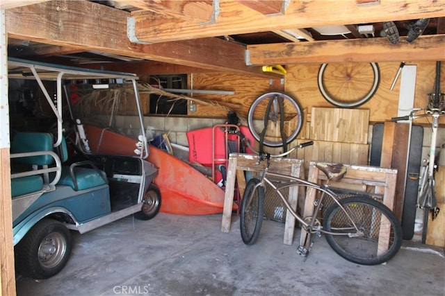 320 Metropole Ave Unit C, Avalon, CA 90704 - storage room featuring a garage