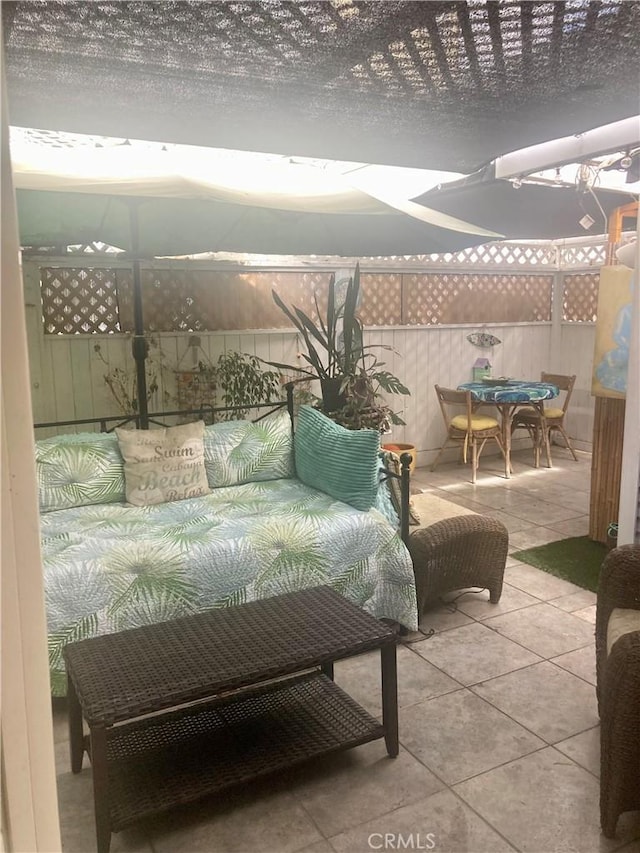 320 Metropole Ave Unit C, Avalon, CA 90704 - balcony with a patio and outdoor dining space