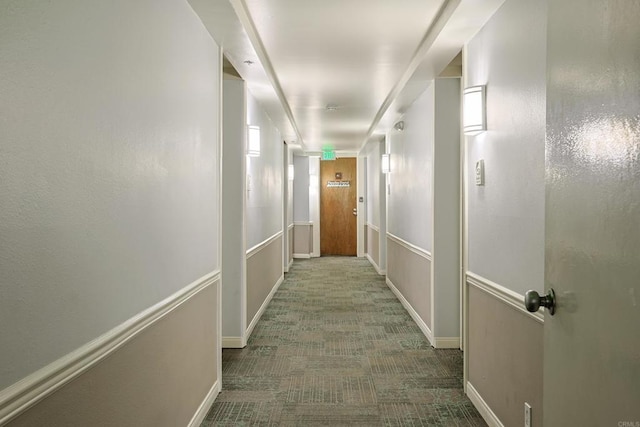 999 N Pacific St Unit E108, Oceanside, CA 92054 - corridor with carpet and baseboards