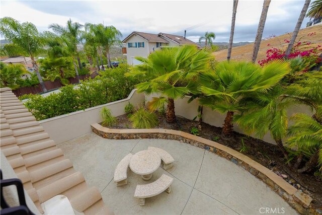 29515 Longhorn Dr, Canyon Lake, CA 92587 - view of yard with a patio and fence