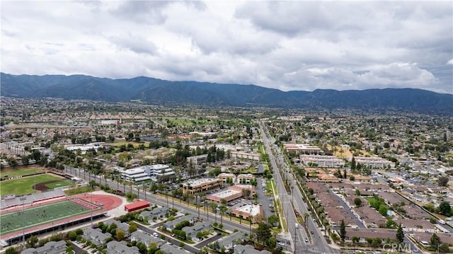 983 Elsa Ct Unit D, Corona, CA 92881 - birds eye view of property featuring a mountain view