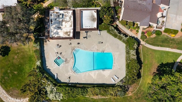 aerial view