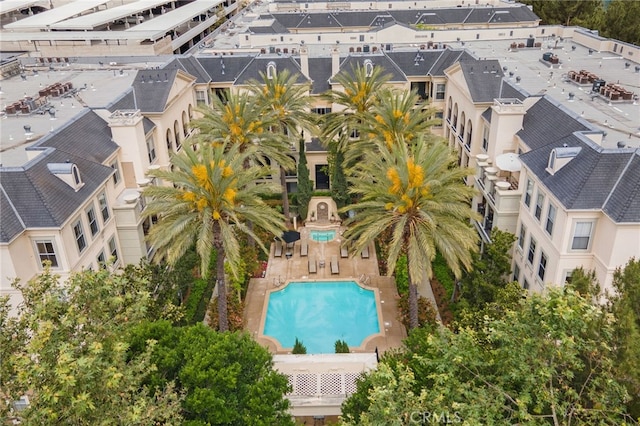bird's eye view