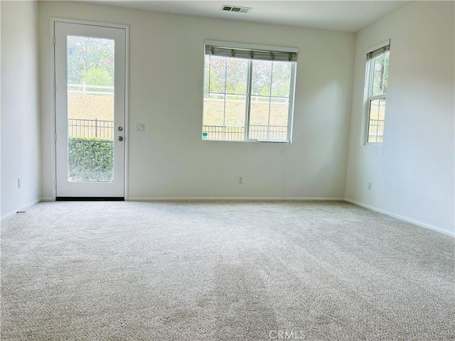 8054 Cresta Bella Rd, Rancho Cucamonga, CA 91730 - unfurnished room featuring carpet floors, baseboards, and visible vents