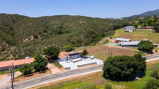 8491 Oak Glen Rd, Cherry Valley, CA 92223 - bird's eye view of a mountain backdrop