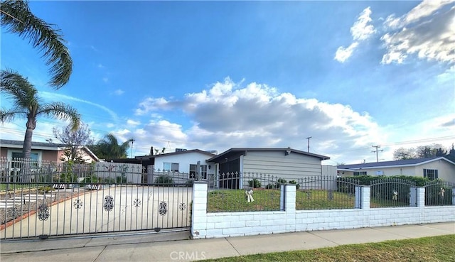 18214 Los Palacios Dr, Rowland Heights, CA 91748 - view of front of home featuring a fenced front yard