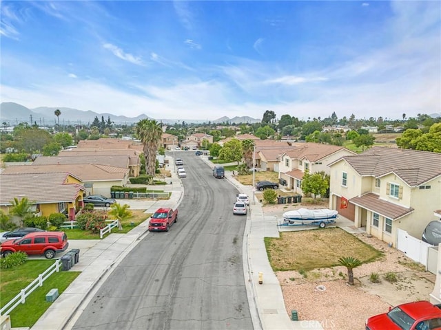 1781 Terrace Ave, Colton, CA 92324 - birds eye view of property featuring a mountain view and a residential view