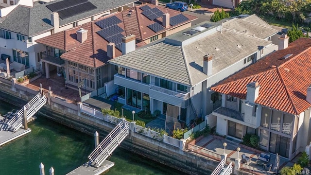 14 Buccaneer Way, Coronado, CA 92118 - drone / aerial view featuring a water view