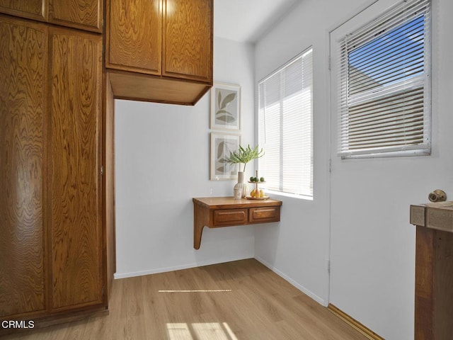 966 E Edgecomb St, Covina, CA 91724 - entryway featuring baseboards and light wood-style flooring