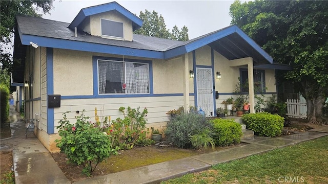 view of bungalow
