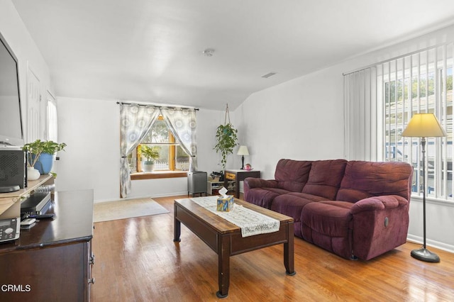 1213 Doris Ave, Oxnard, CA 93030 - living area featuring wood finished floors and baseboards