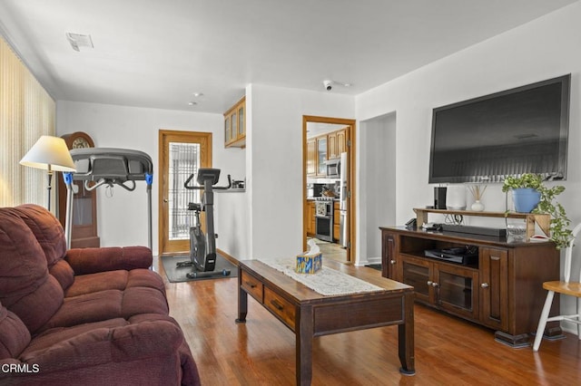 1213 Doris Ave, Oxnard, CA 93030 - living area with wood finished floors